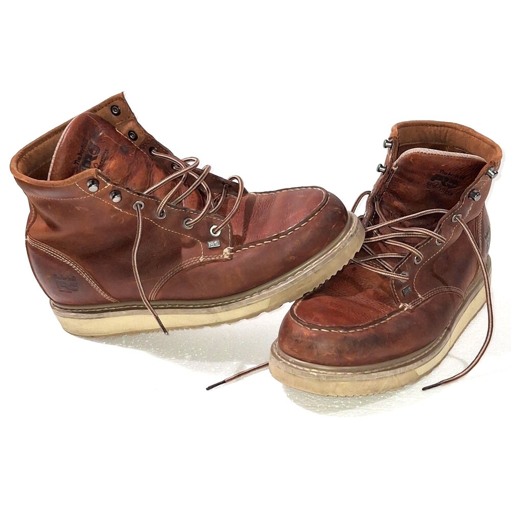 Timberland PRO Mens Barstow Wedge 6 Moc Soft Toe Work Boots 89647 Work Casual